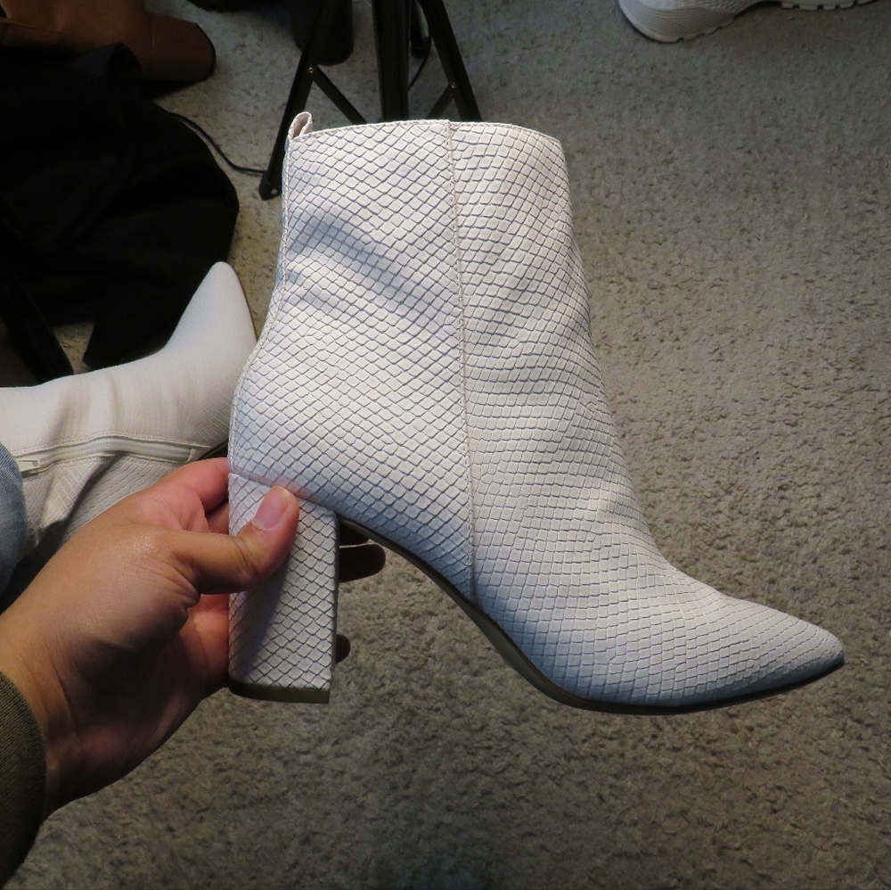 White Booties - image 3